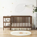 3-in-1 Convertible Crib & Changer Combo