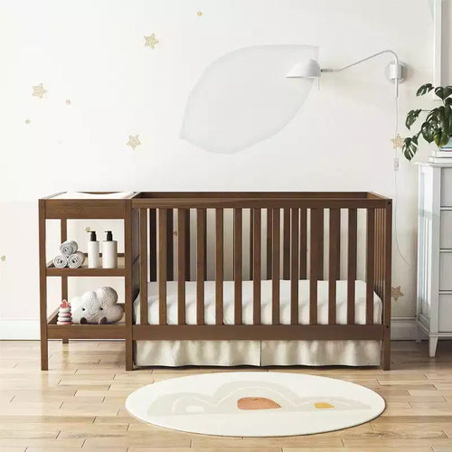 3-in-1 Convertible Crib & Changer Combo