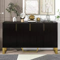 60 Modern Sideboard Buffet Cabinet with Adjustable Shelves and Doors