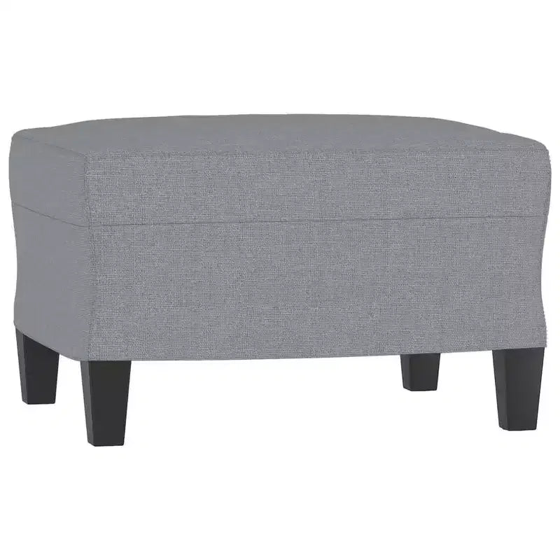 Sofá de 3 plazas Sofá sillón con reposapiés para sala de estar de tela