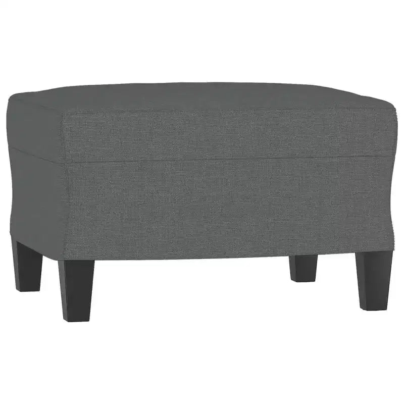 Sofá de 3 plazas Sofá sillón con reposapiés para sala de estar de tela