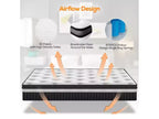 Colchón Híbrido King de 14 Pulgadas en Caja, Espuma Viscoelástica de Gel, Soporte Medio, Aislamiento de Movimiento, Cubierta Refrescante, Certificación CertiPUR-US