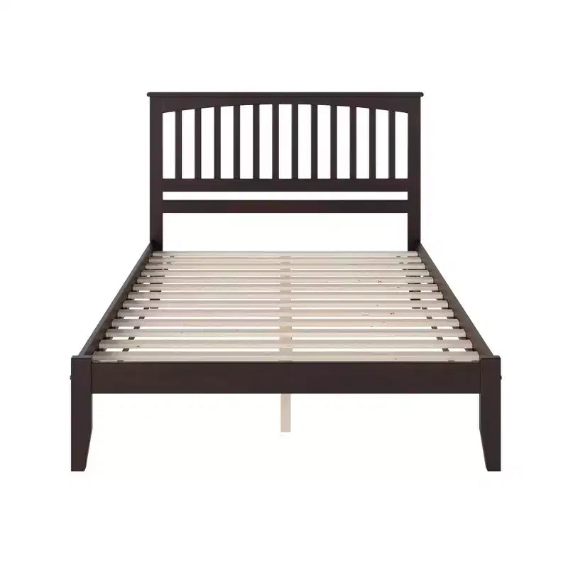 Cabeceros exentos de 50 pulg. de alto, tamaño King, color espresso, con estructura de cama