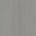 Mesita de noche gris Madera maciza de pino, madera de ingeniería, metal