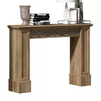 Consola con diseño decorativo calado en marrón 46.5 A x 11.6 P x 45.9 Al