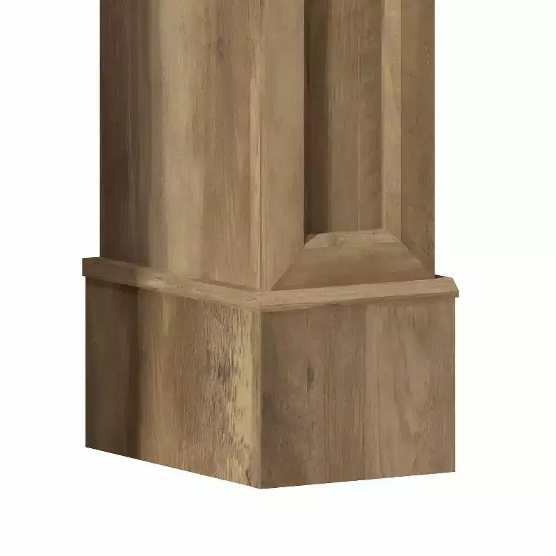 Consola con diseño decorativo calado en marrón 46.5 A x 11.6 P x 45.9 Al