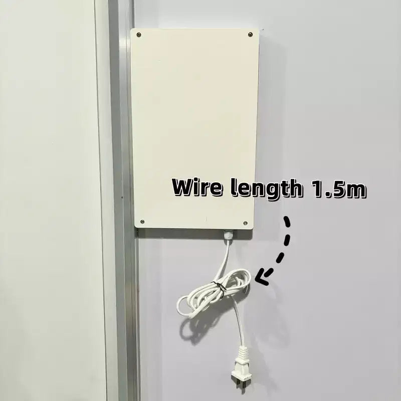 Espejo de cuerpo entero LED con arco de 65 x 21 pulgadas, regulable, de pie o montado en la pared para dormitorio, sala de estar, vestidor
