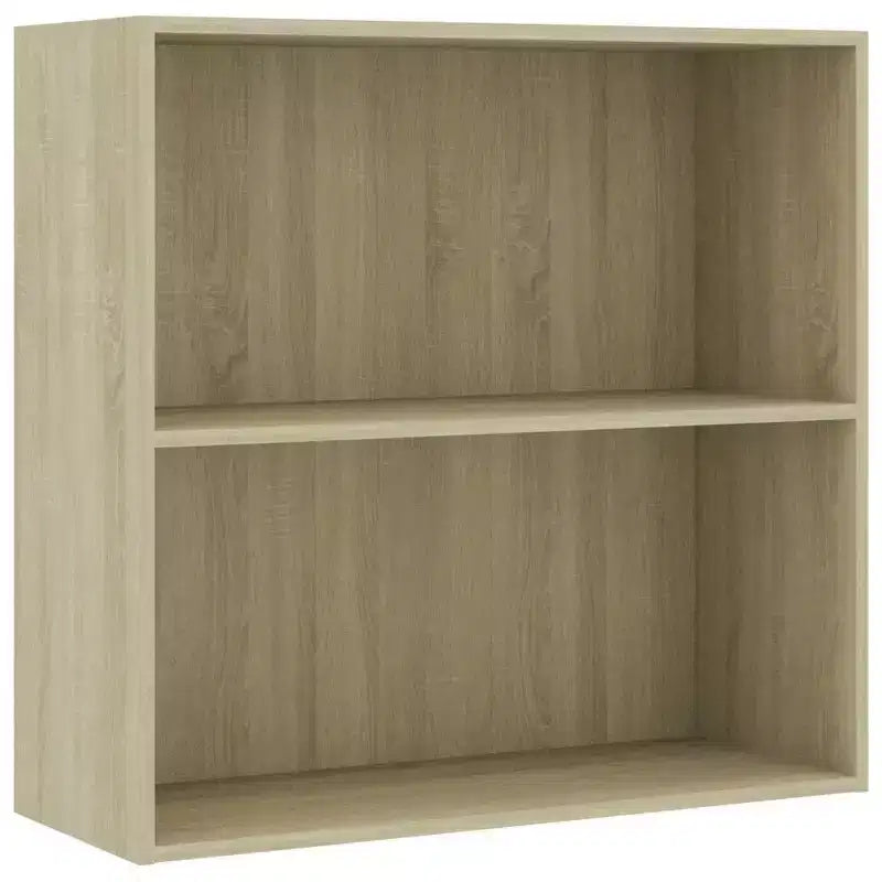 Book Cabinet Oak Engineered Wood Medium Book Cabinet