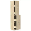 Apothecary Cabinet oak Engineered wood Tall
