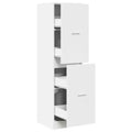 Apothecary Cabinet White Engineered wood Medium