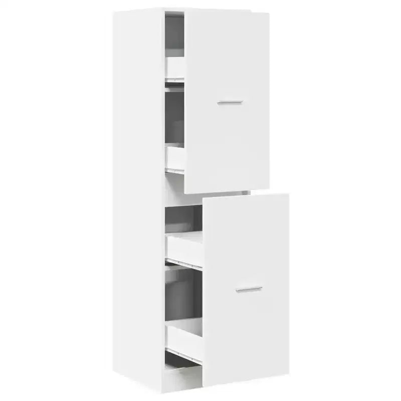 Apothecary Cabinet White Engineered wood Medium
