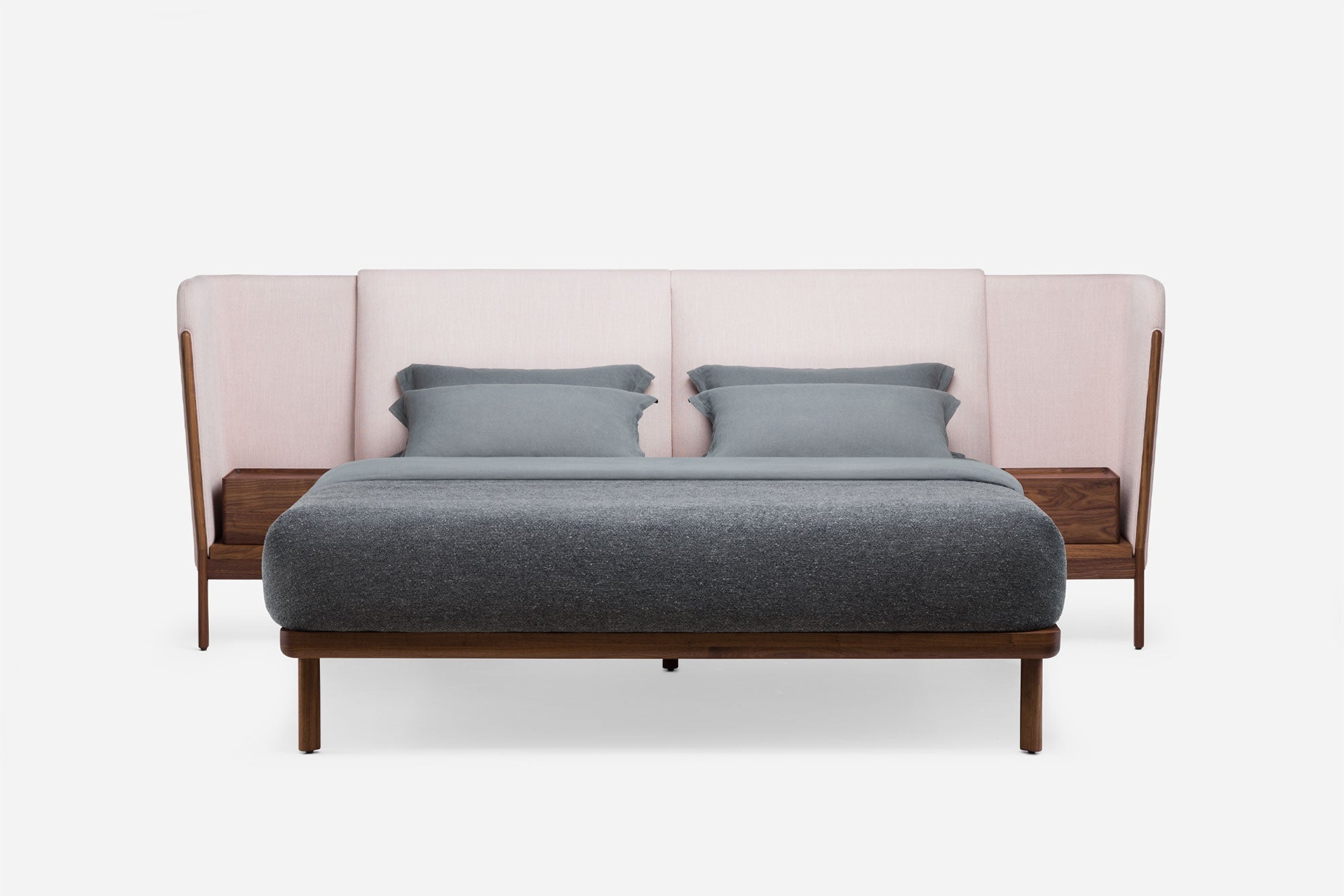 CAMA DUBOIS, CABECERO BAJO, CON MESITAS DE NOCHE