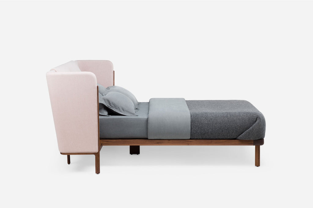 CAMA DUBOIS, CABECERO BAJO, CON MESITAS DE NOCHE