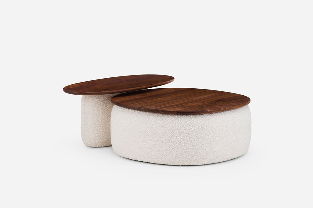 MESA AUXILIAR OVAL GRACIOSA