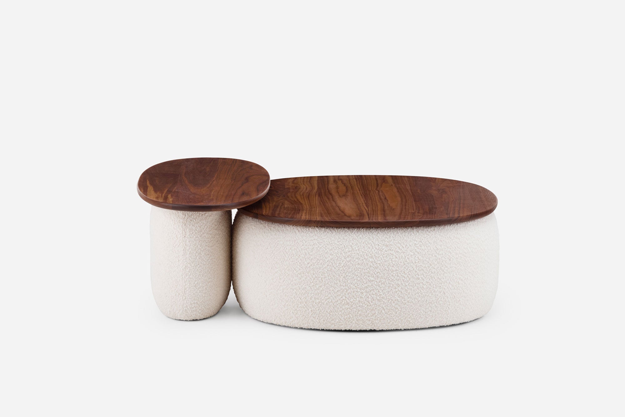 MESA AUXILIAR OVAL GRACIOSA
