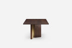 MESA DE COMEDOR IZAR CON LATÓN