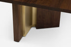 MESA DE COMEDOR IZAR CON LATÓN