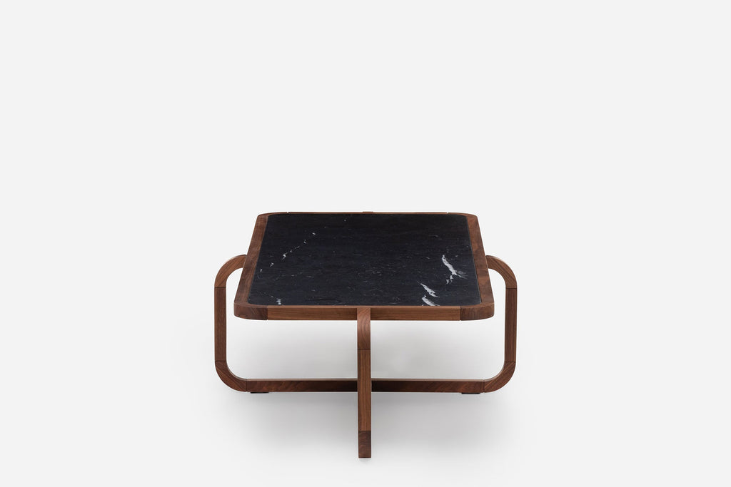 MESA DE CENTRO ALPHA CON CUBIERTA DE PIEDRA