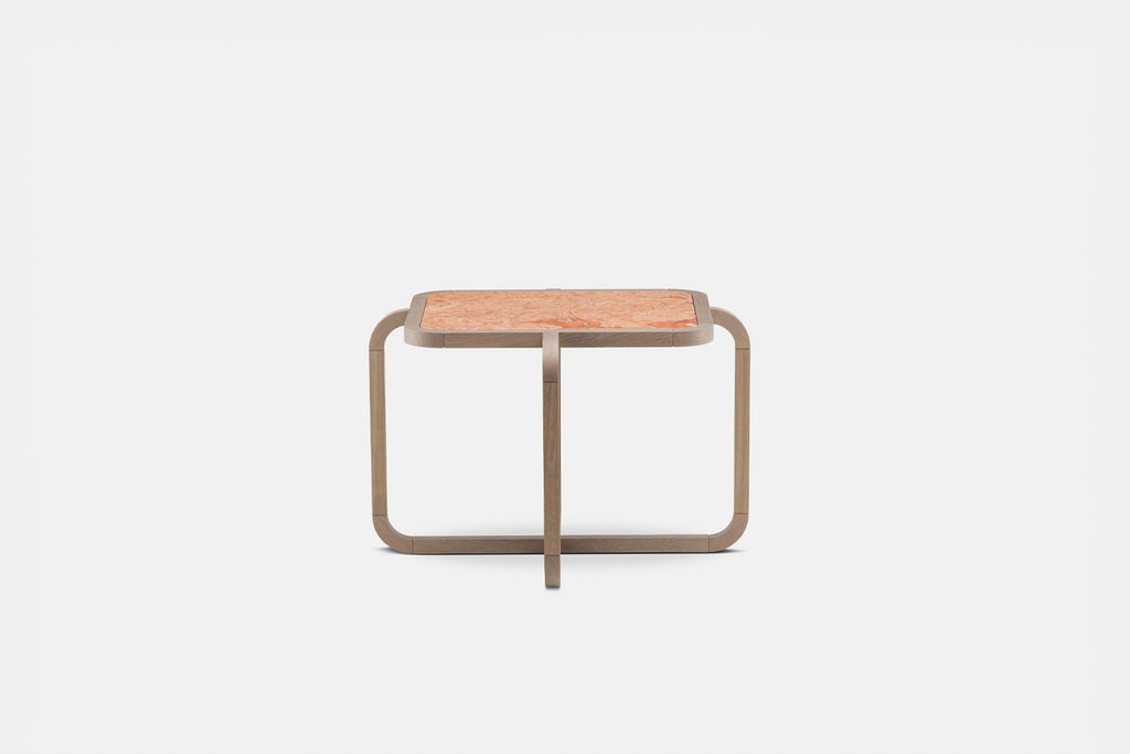 MESA AUXILIAR ALPHA CON CUBIERTA DE PIEDRA