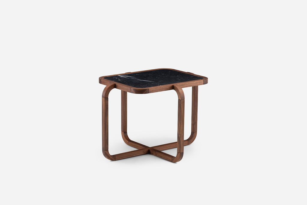 MESA AUXILIAR ALPHA CON CUBIERTA DE PIEDRA