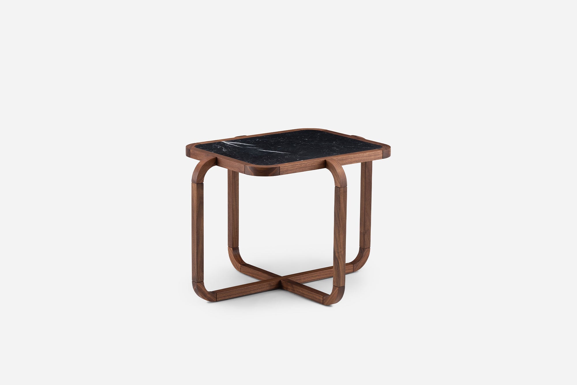MESA AUXILIAR ALPHA CON CUBIERTA DE PIEDRA