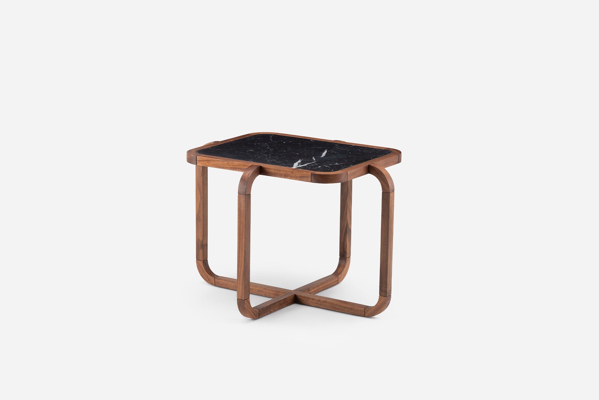 MESA AUXILIAR ALPHA CON CUBIERTA DE PIEDRA