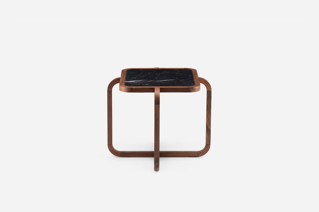 MESA AUXILIAR ALPHA CON CUBIERTA DE PIEDRA