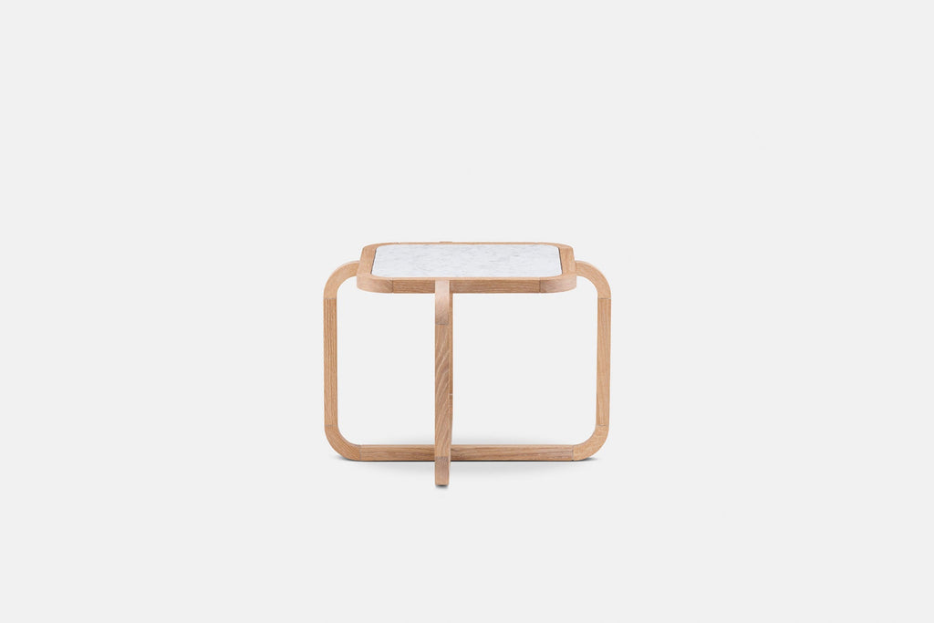 MESA AUXILIAR ALPHA CON CUBIERTA DE PIEDRA
