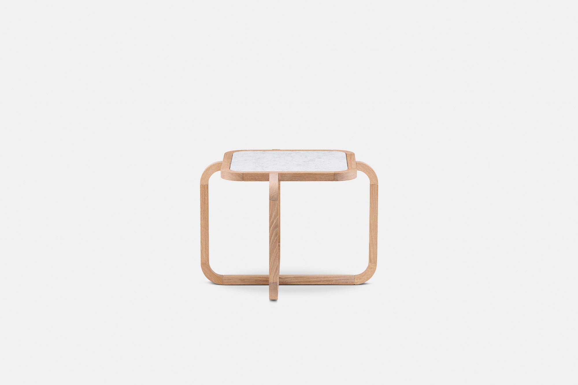 MESA AUXILIAR ALPHA CON CUBIERTA DE PIEDRA