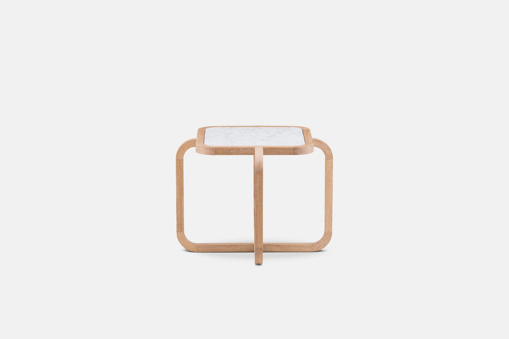 MESA AUXILIAR ALPHA CON CUBIERTA DE PIEDRA