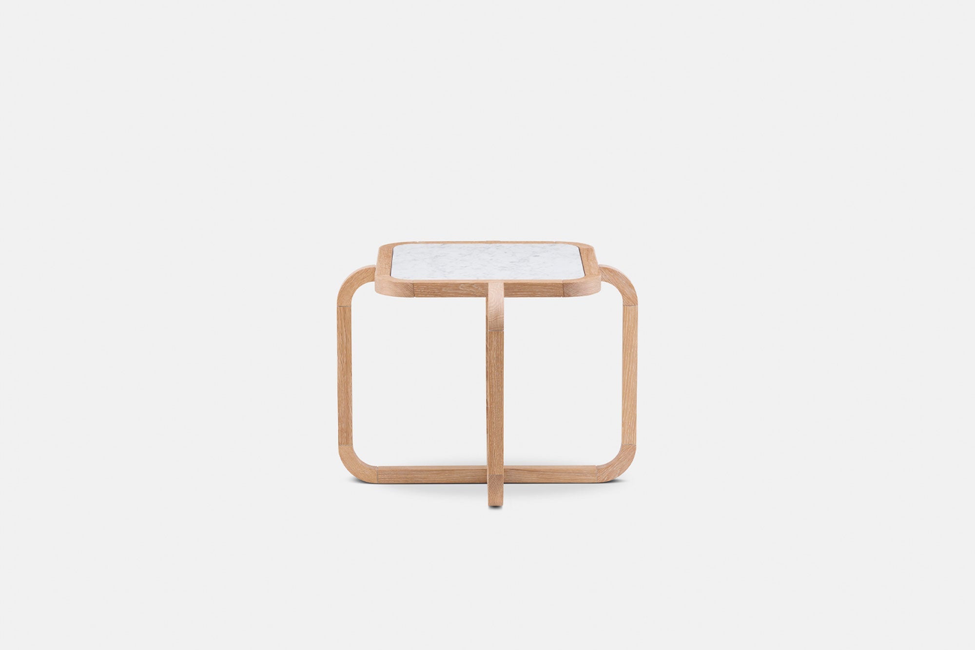 MESA AUXILIAR ALPHA CON CUBIERTA DE PIEDRA