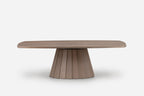 MESA DE COMEDOR ORION - BASE DE MADERA