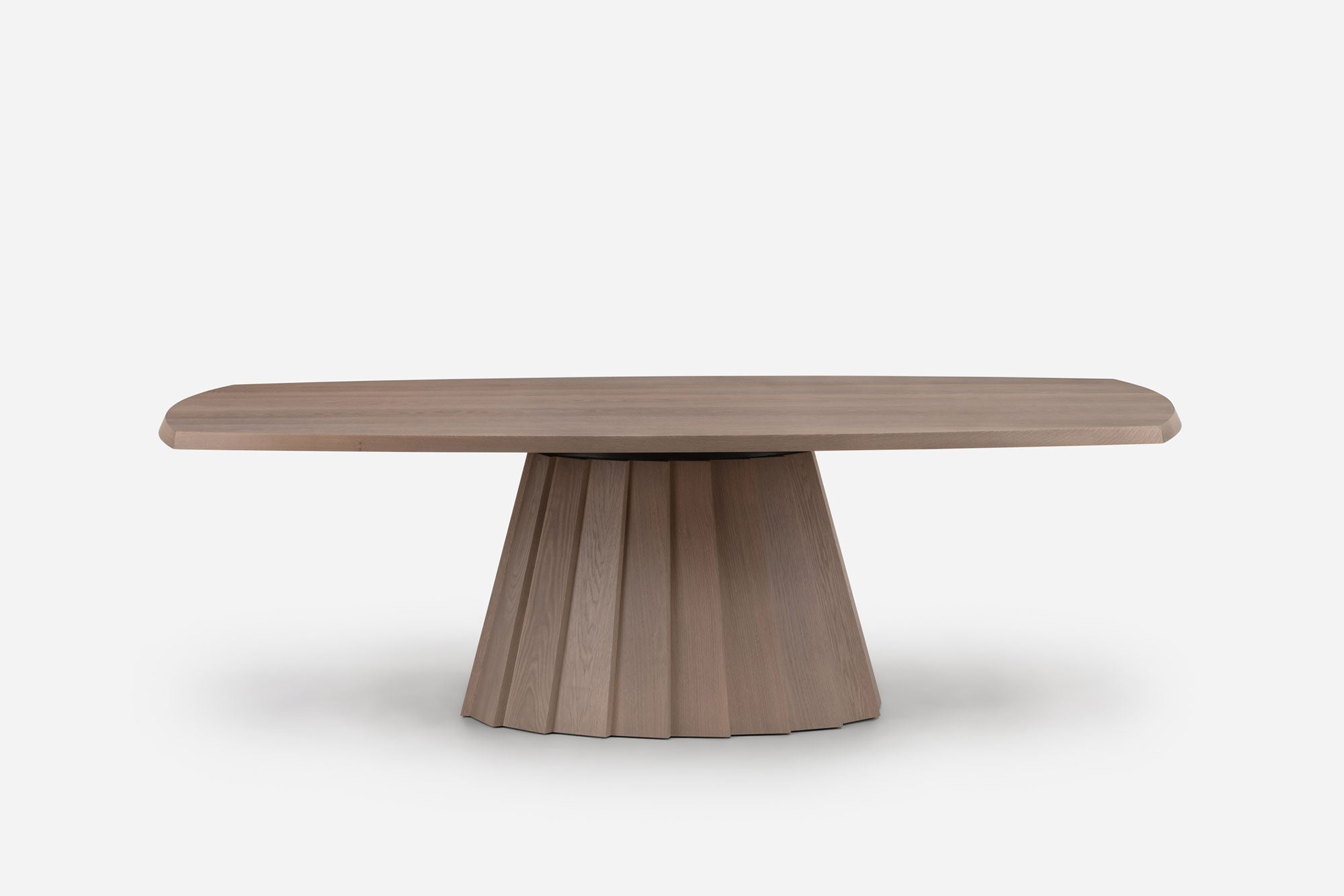 MESA DE COMEDOR ORION - BASE DE MADERA