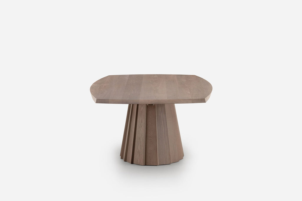 MESA DE COMEDOR ORION - BASE DE MADERA