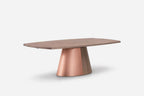 MESA DE COMEDOR ORION - BASE DE MADERA Y METAL