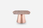 MESA DE COMEDOR ORION - BASE DE MADERA Y METAL