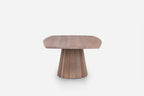 MESA DE COMEDOR ORION - BASE DE MADERA Y METAL