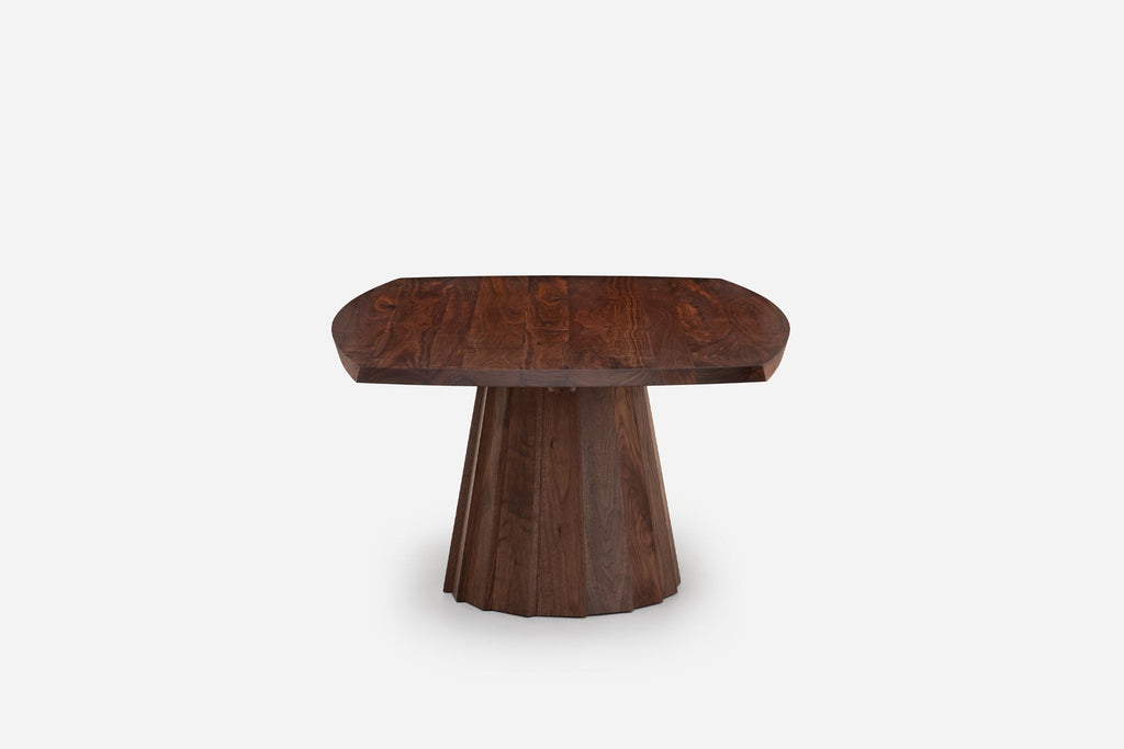 MESA DE COMEDOR ORION - BASE DE MADERA Y METAL
