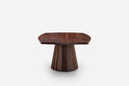 MESA DE COMEDOR ORION - BASE DE MADERA Y METAL