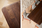 VEINTICINCO MESA DE COMEDOR - TABLERO DE MADERA