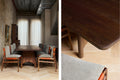 VEINTICINCO MESA DE COMEDOR - TABLERO DE MADERA