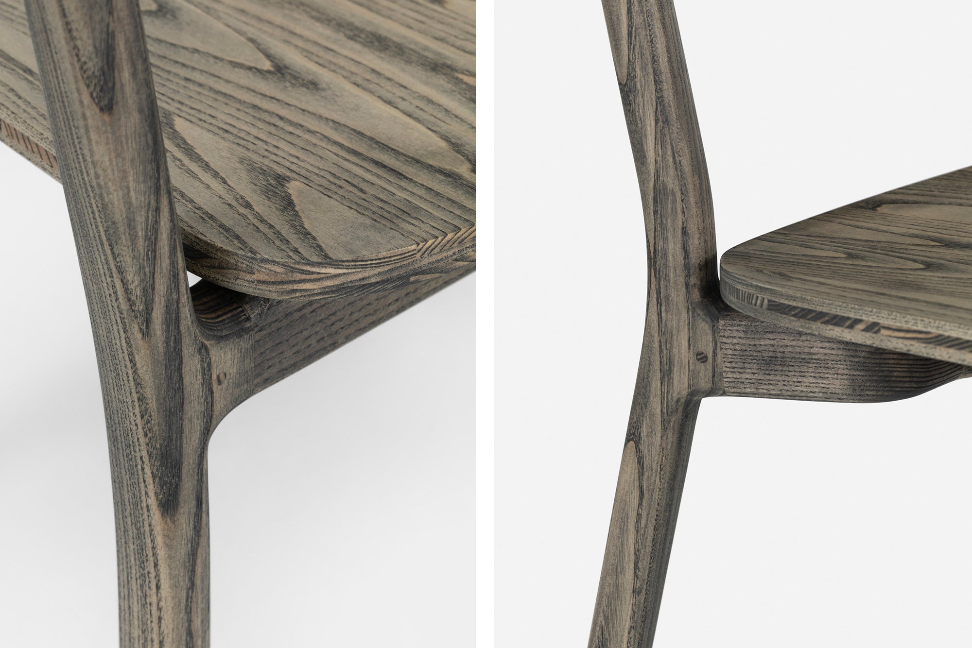 SILLA DUET - ASIENTO DE MADERA