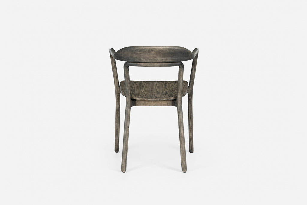 SILLA DUET - ASIENTO DE MADERA