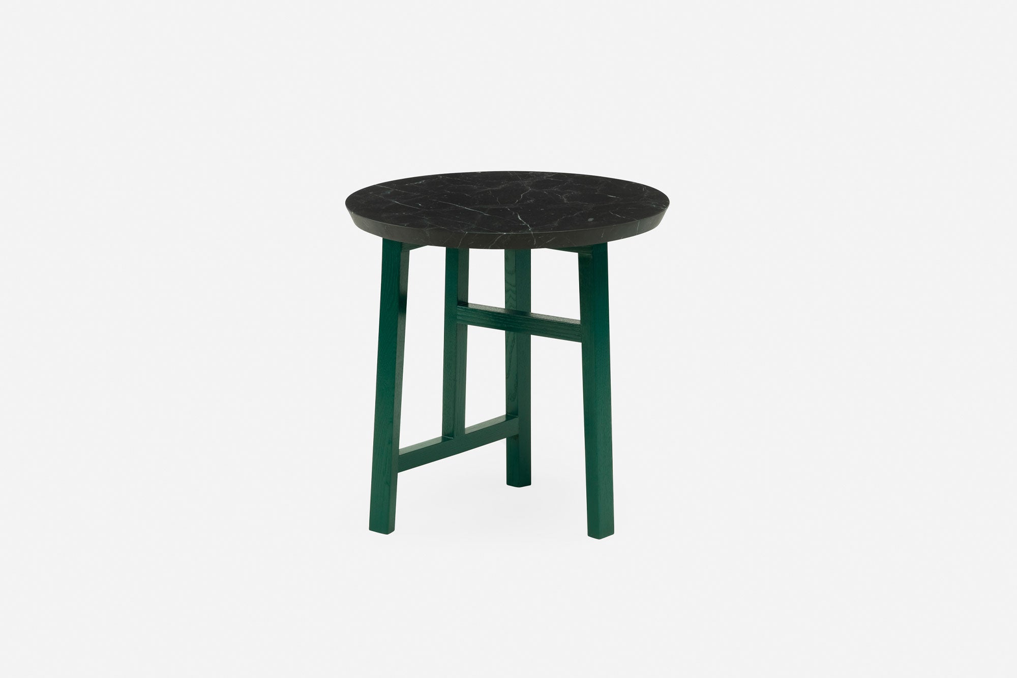 MESA AUXILIAR TRIO CON CUBIERTA DE PIEDRA