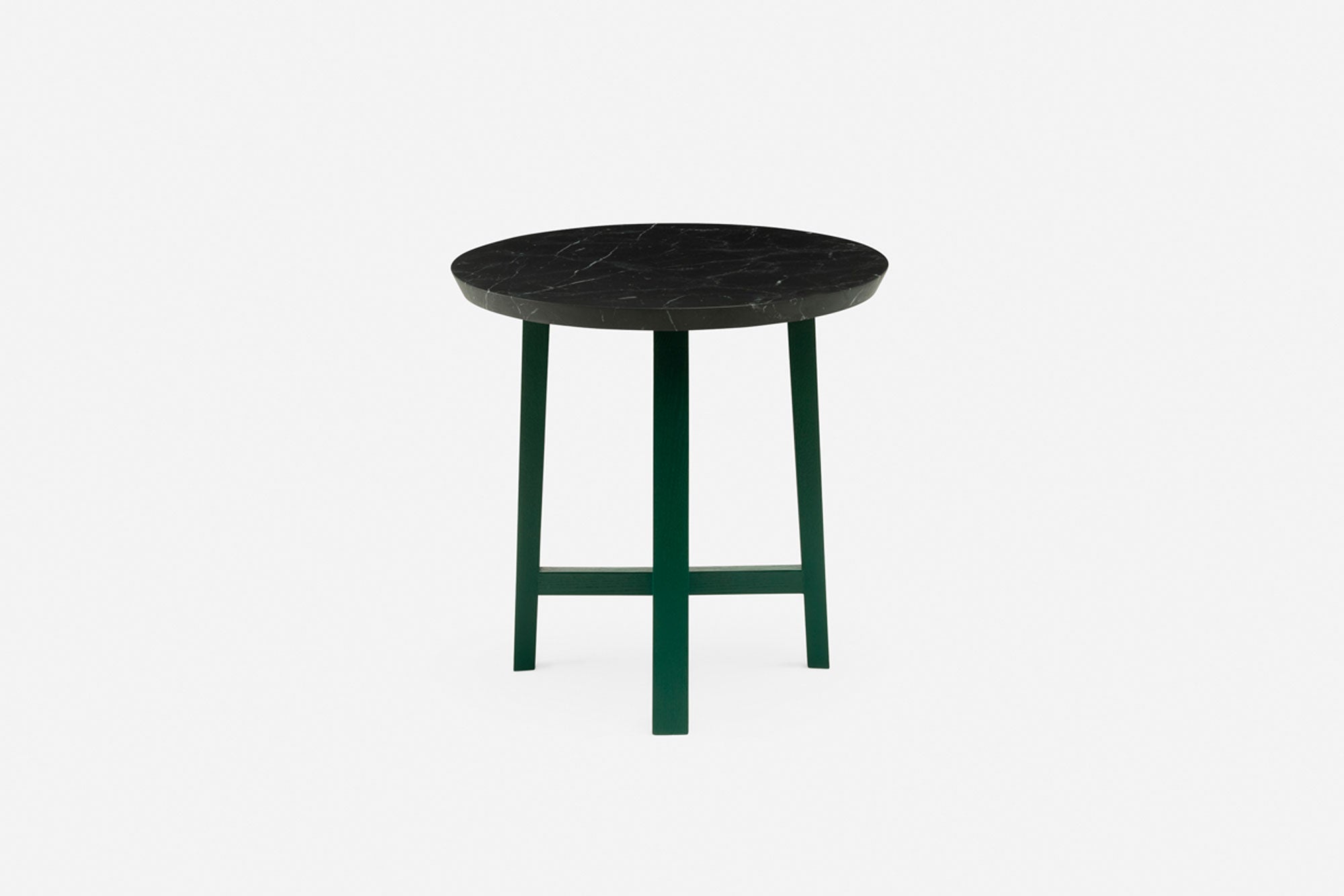 MESA AUXILIAR TRIO CON CUBIERTA DE PIEDRA