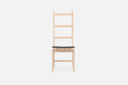 SILLA DE COMEDOR SHAKER - ASIENTO TAPIZADO