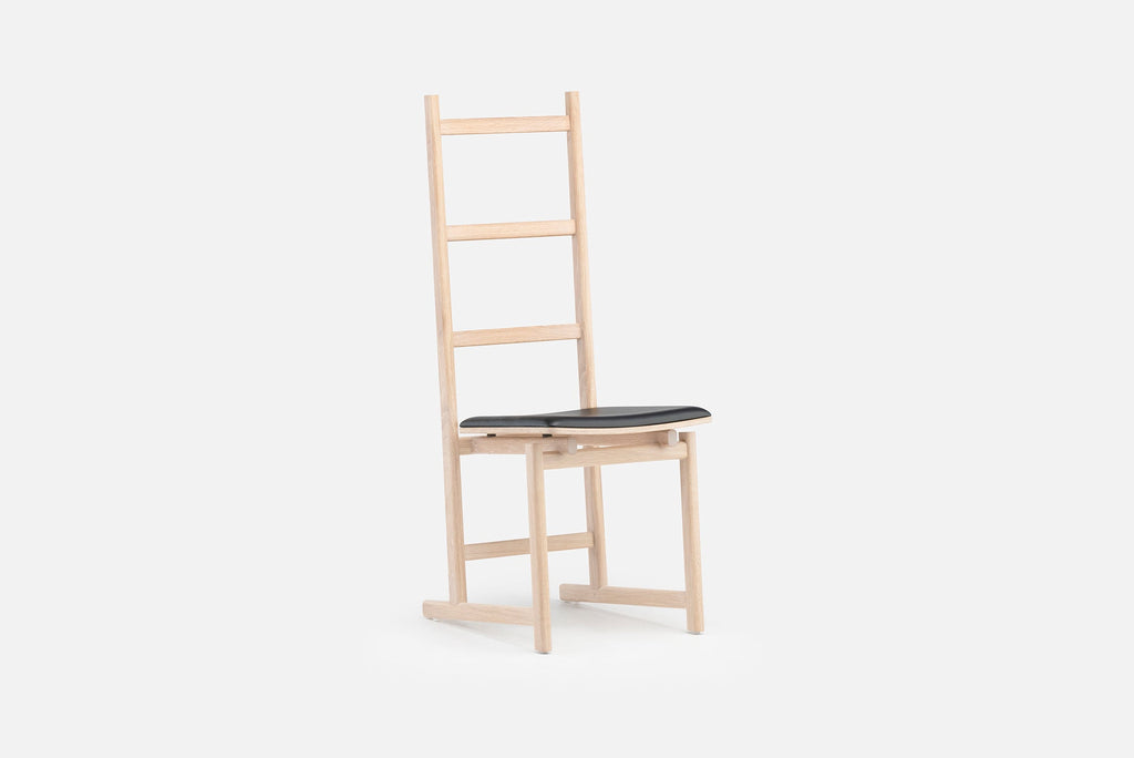 SILLA DE COMEDOR SHAKER - ASIENTO TAPIZADO