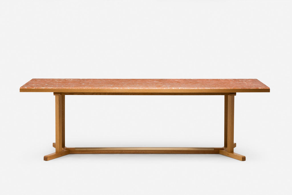 MESA DE COMEDOR SHAKER CON ENCIMERA DE PIEDRA