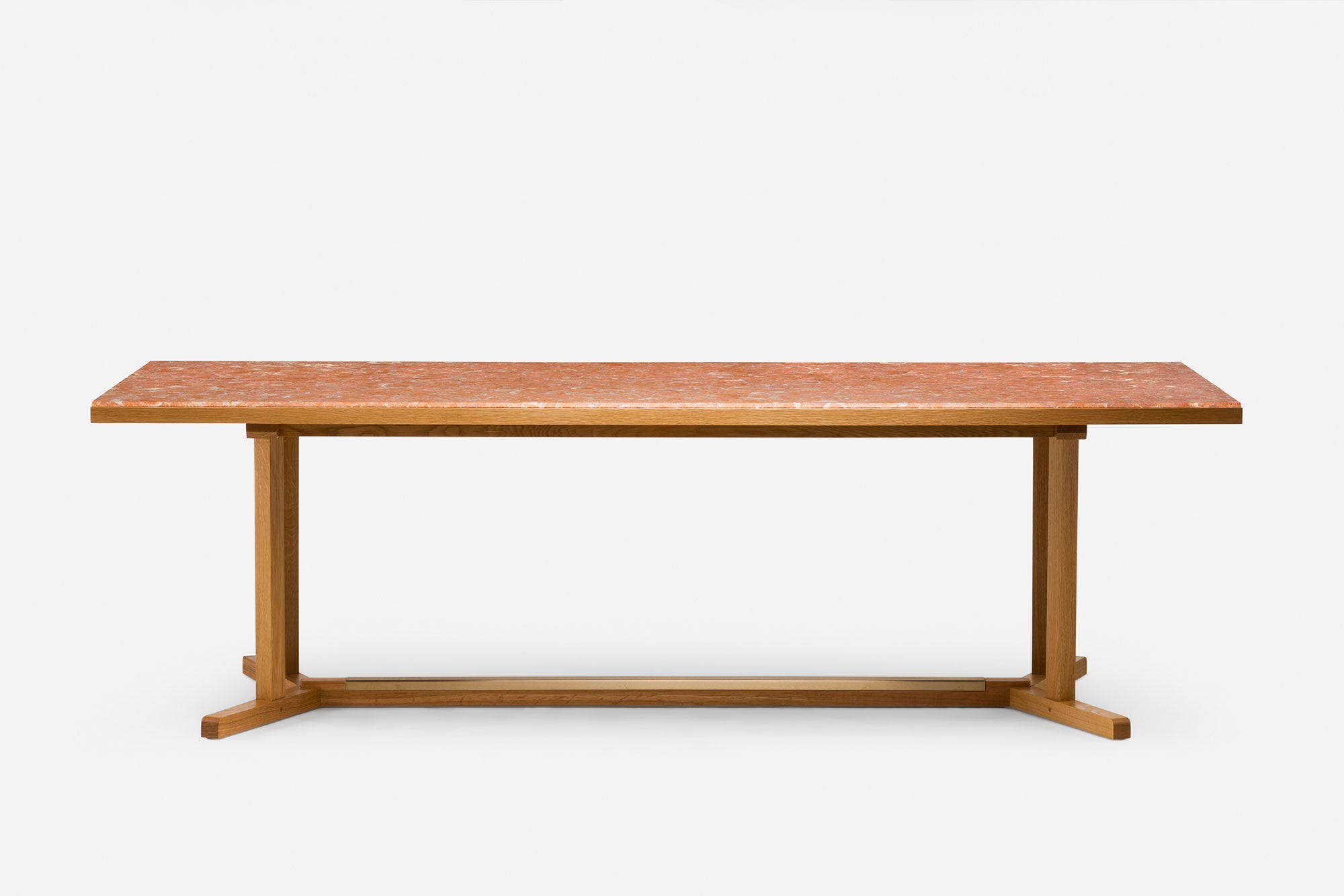 MESA DE COMEDOR SHAKER CON ENCIMERA DE PIEDRA