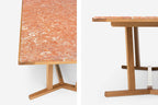 MESA DE COMEDOR SHAKER CON ENCIMERA DE PIEDRA